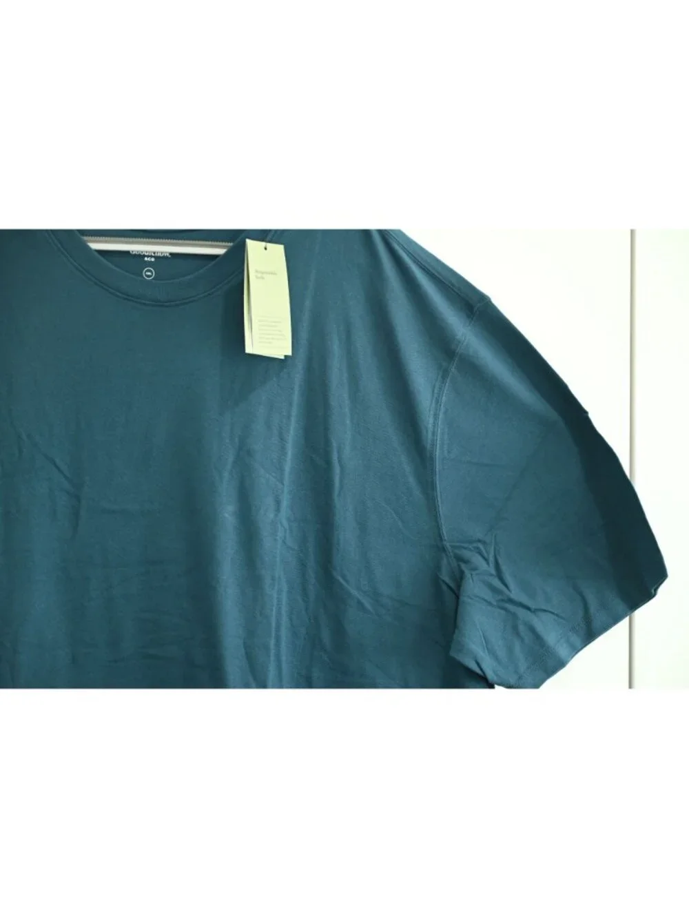 NWT Goodfellow Every Wear Short Sleeve T-Shirt Sz 4XL Thunderbolt Blue Basic